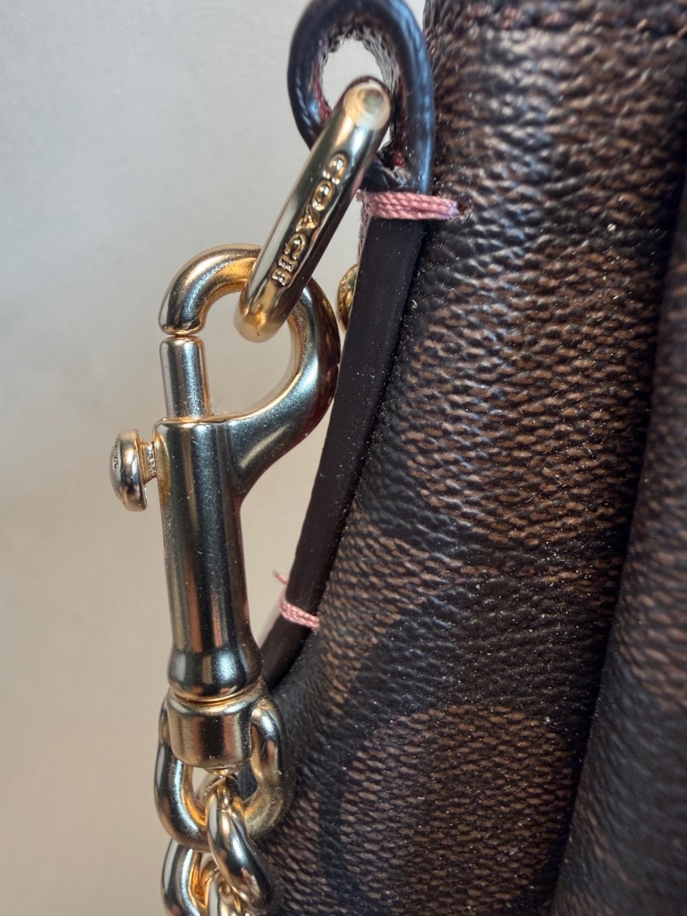 Coach Sage Carryall Signature Brown Wine - Picture 11 of 11